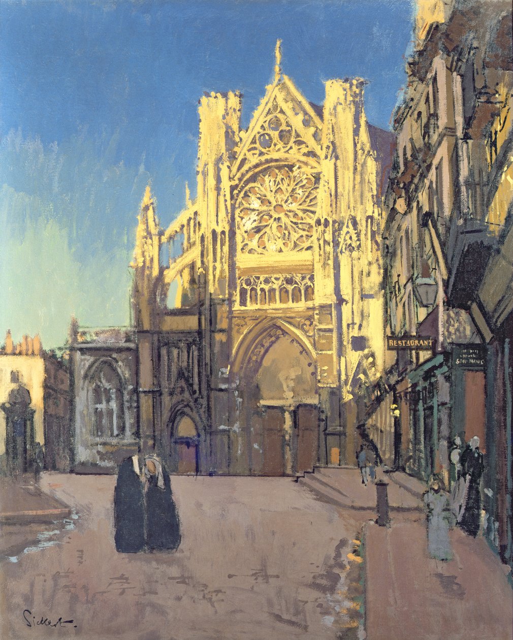 St. Jacques, Dieppe by Walter Richard Sickert