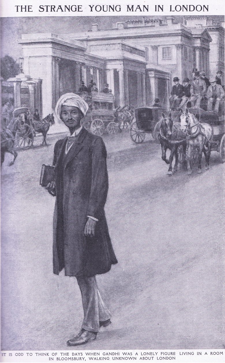 A Strange Young Man in London by Walter Stanley Paget