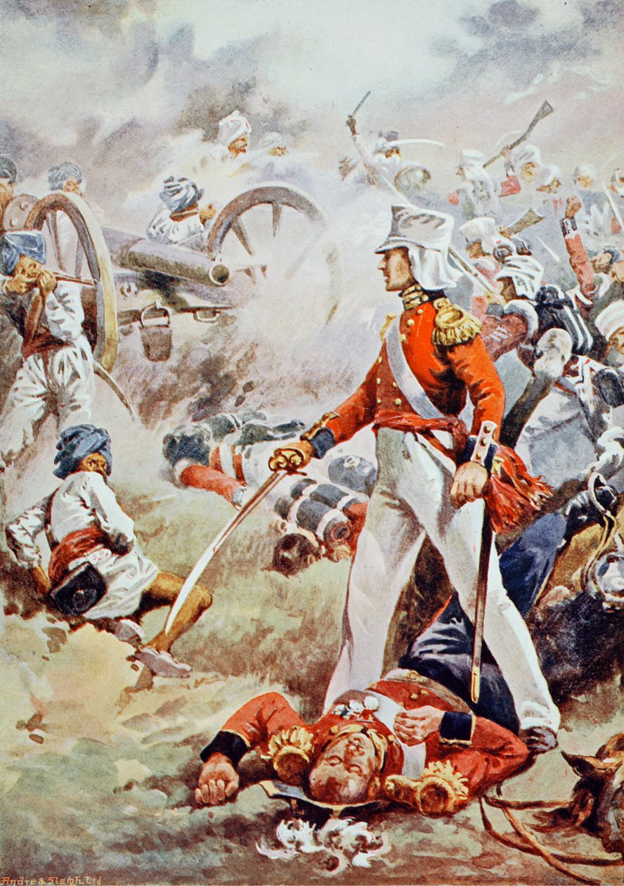Pennycuick Was Killed: His Gallant Son, a Mere Lad, Sprang Forward and Bestrode His Father