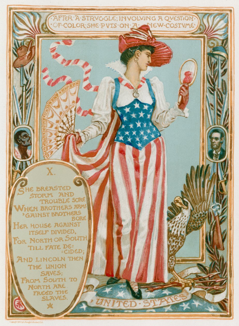 After a Struggle Involving a Question of Colour by Walter (after) Crane