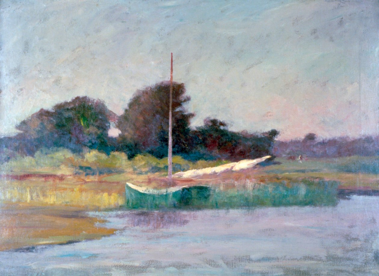 Lone Boat, c. 1868-1917 by Walter Clark
