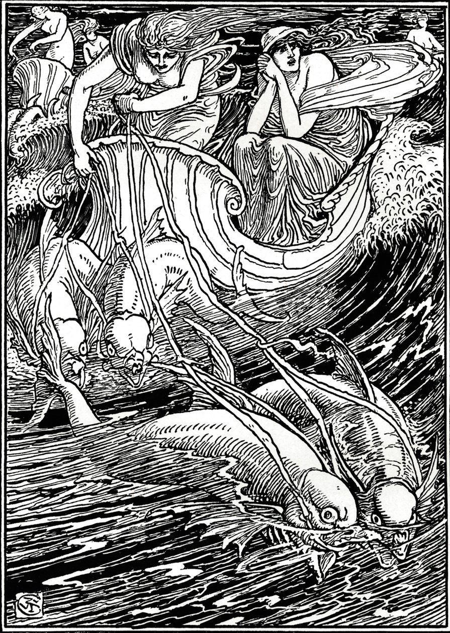 Illustration for the Faerie Queene by Walter Crane