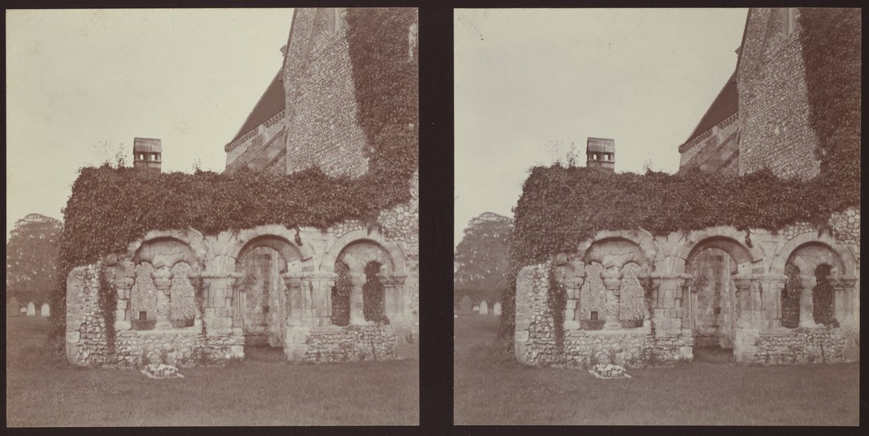 Boxgrove Priory, Boxgrove, Chichester, West Sussex, 1913 by Walter Edward Zehetmayr