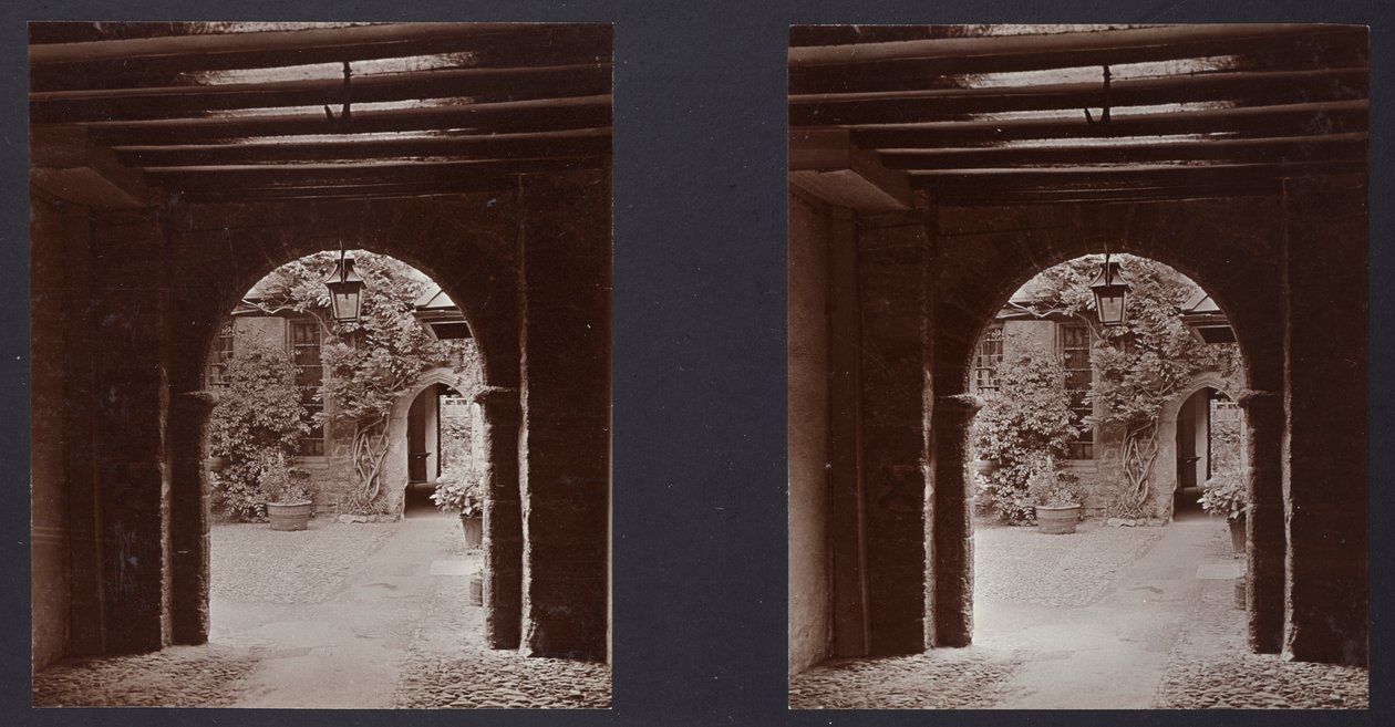 Cathedral Close, Exeter, Devon, 1913 by Walter Edward Zehetmayr