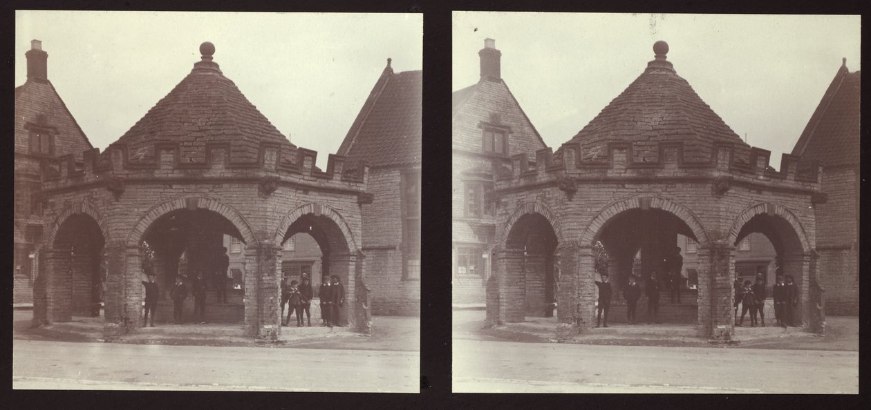 Somerton Market Cross, Market Place, Somerton, South Somerset, Somerset, 1913 by Walter Edward Zehetmayr