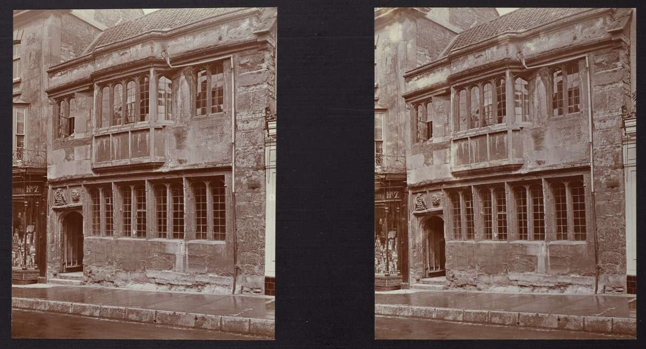 Tribunal House, High Street, Glastonbury, Mendip, Somerset, 1913 by Walter Edward Zehetmayr