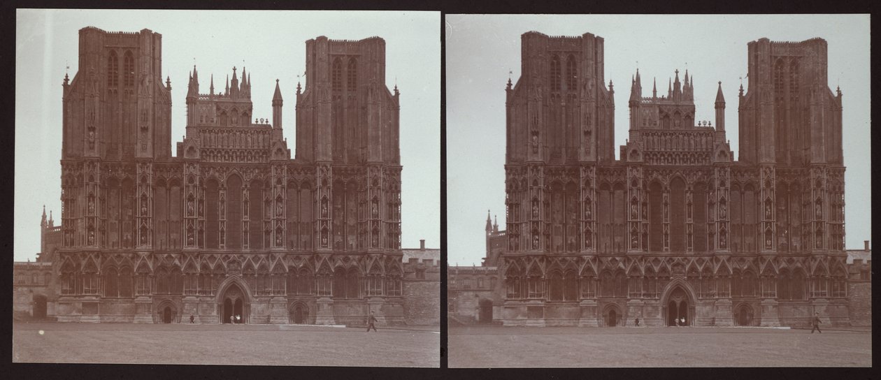 Wells Cathedral, Cathedral Green, Wells, Mendip, Somerset by Walter Edward Zehetmayr