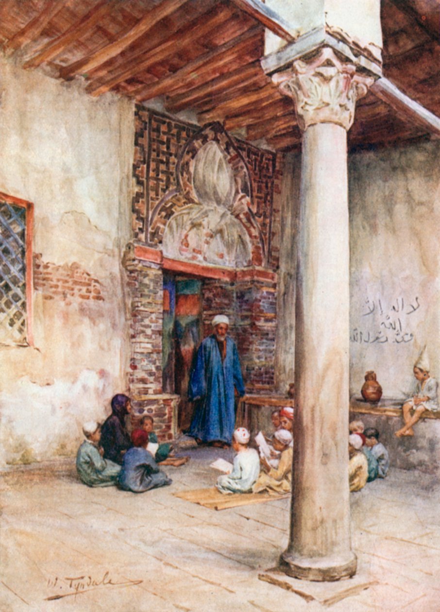 An Arab School by Walter Frederick Roofe Tyndale