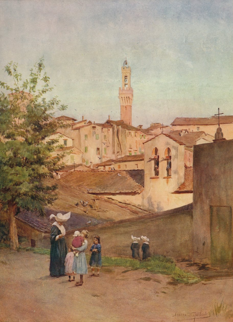 La Cappella S. Caterina, c1900 1913 by Walter Frederick Roofe Tyndale