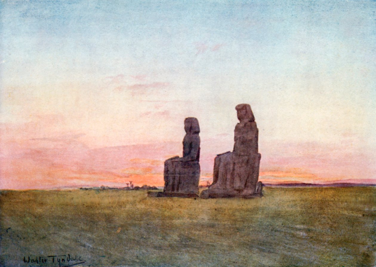 The Colossi at Thebes by Walter Frederick Roofe Tyndale