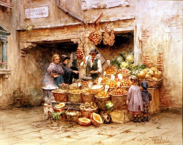 The Fruit Stall by Walter Frederick Roofe Tyndale