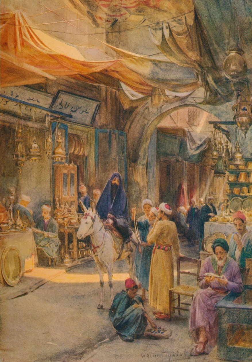The Khan Khalil, Cairo, c1905, 1912 by Walter Frederick Roofe Tyndale