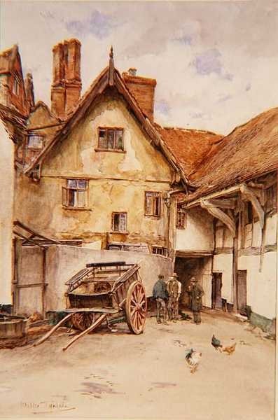 The Ship Inn, Shrewsbury by Walter Frederick Roofe Tyndale