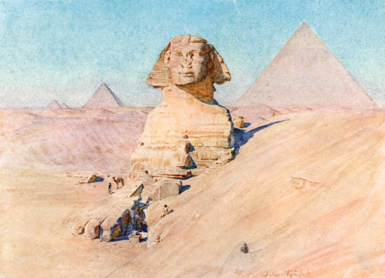 The Sphinx and Pyramids of Gizeh by Walter Frederick Roofe Tyndale