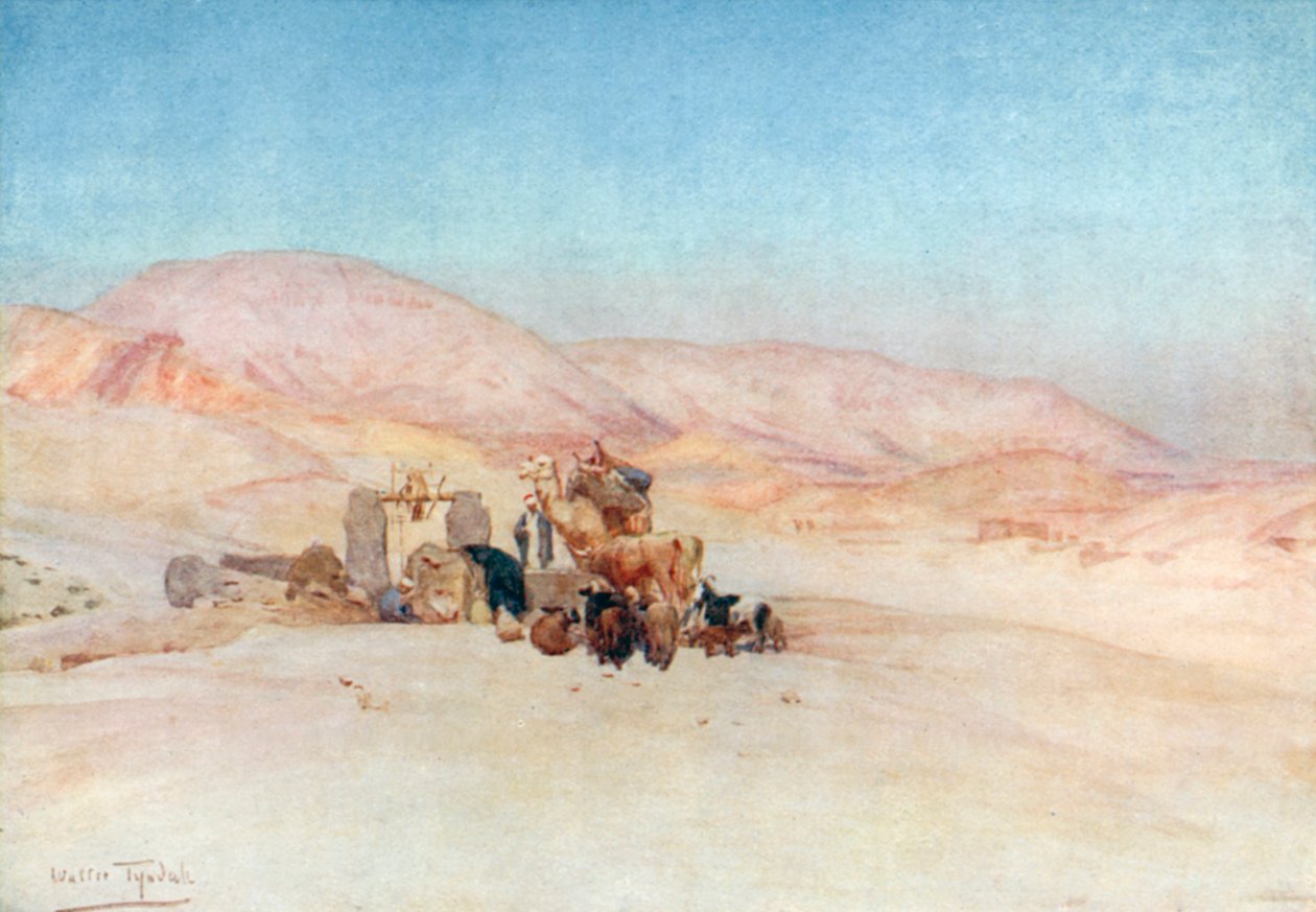 The Well, on the Road to the Tombs of the Kings by Walter Frederick Roofe Tyndale