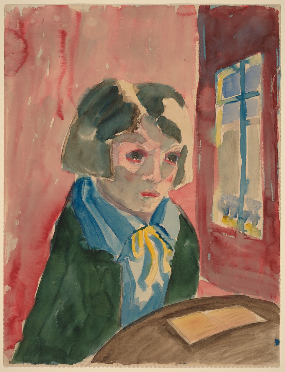 Girl by the Window by Walter Gramatte