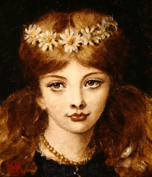 Portrait of Alice Knewstub, the artist