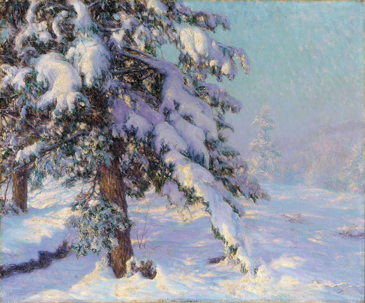 Snow-Laden by Walter Launt Palmer