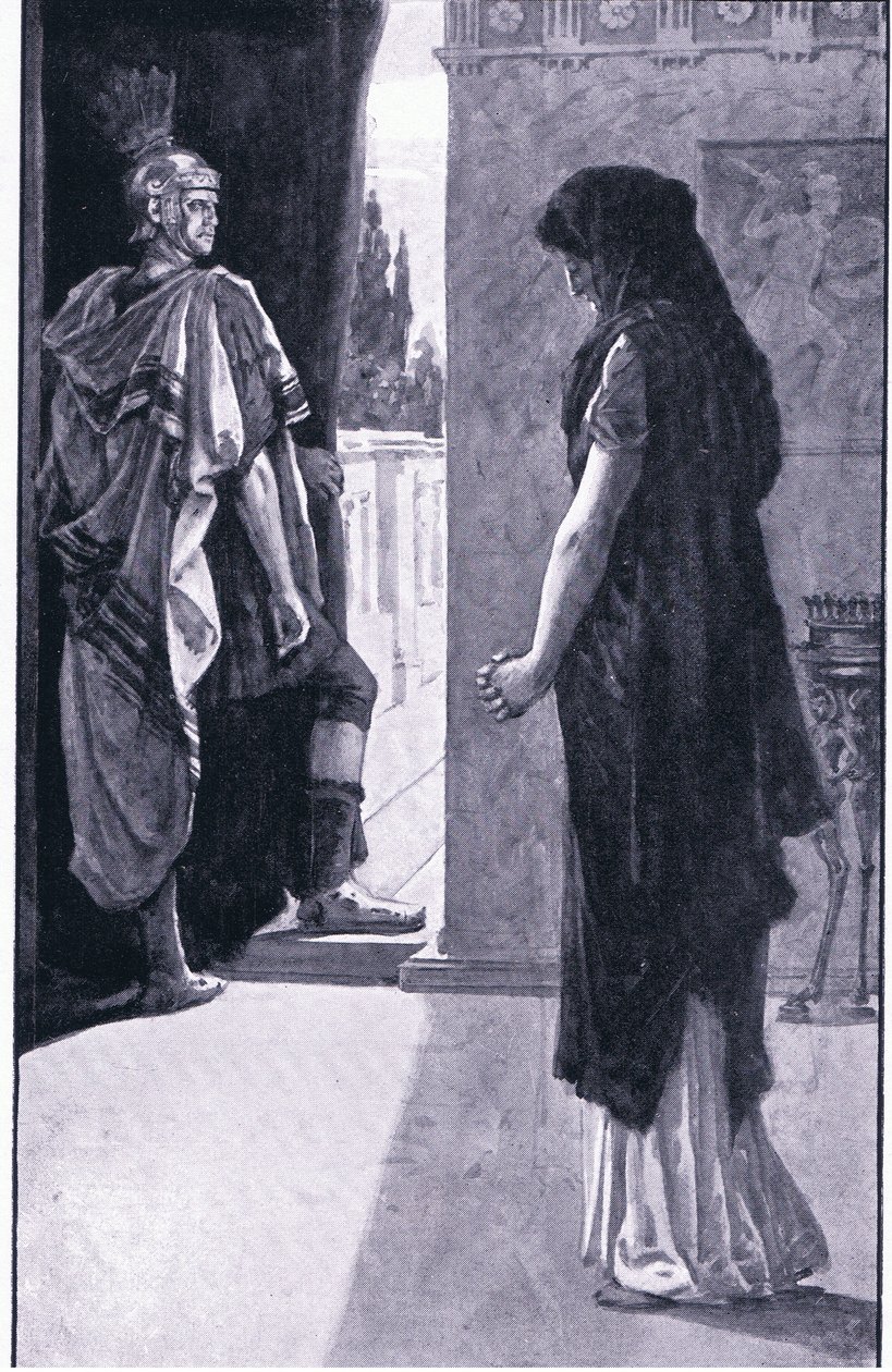 Anthony and Octavia by Walter Paget