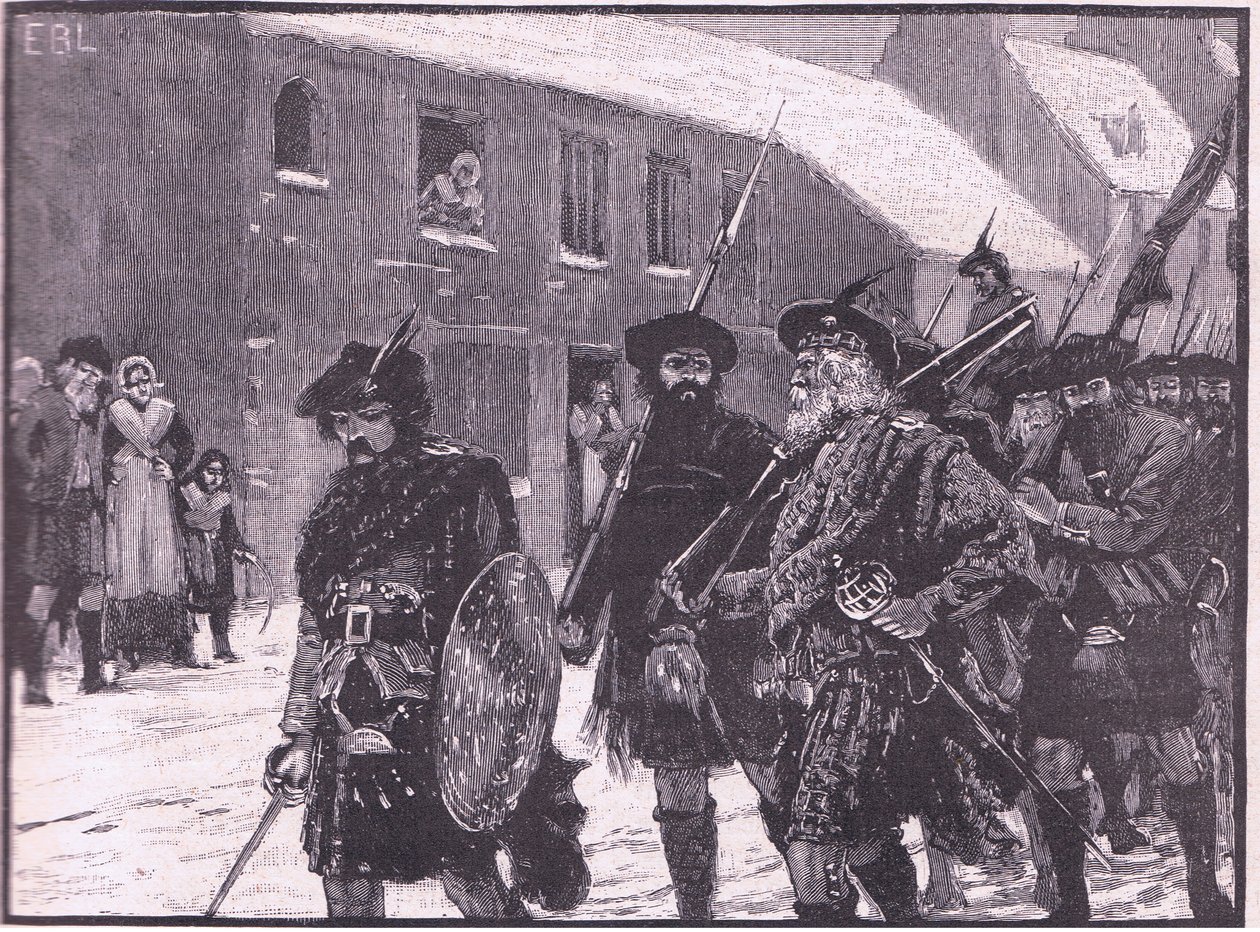 Retreat of the Highlanders AD 1716 by Walter Paget