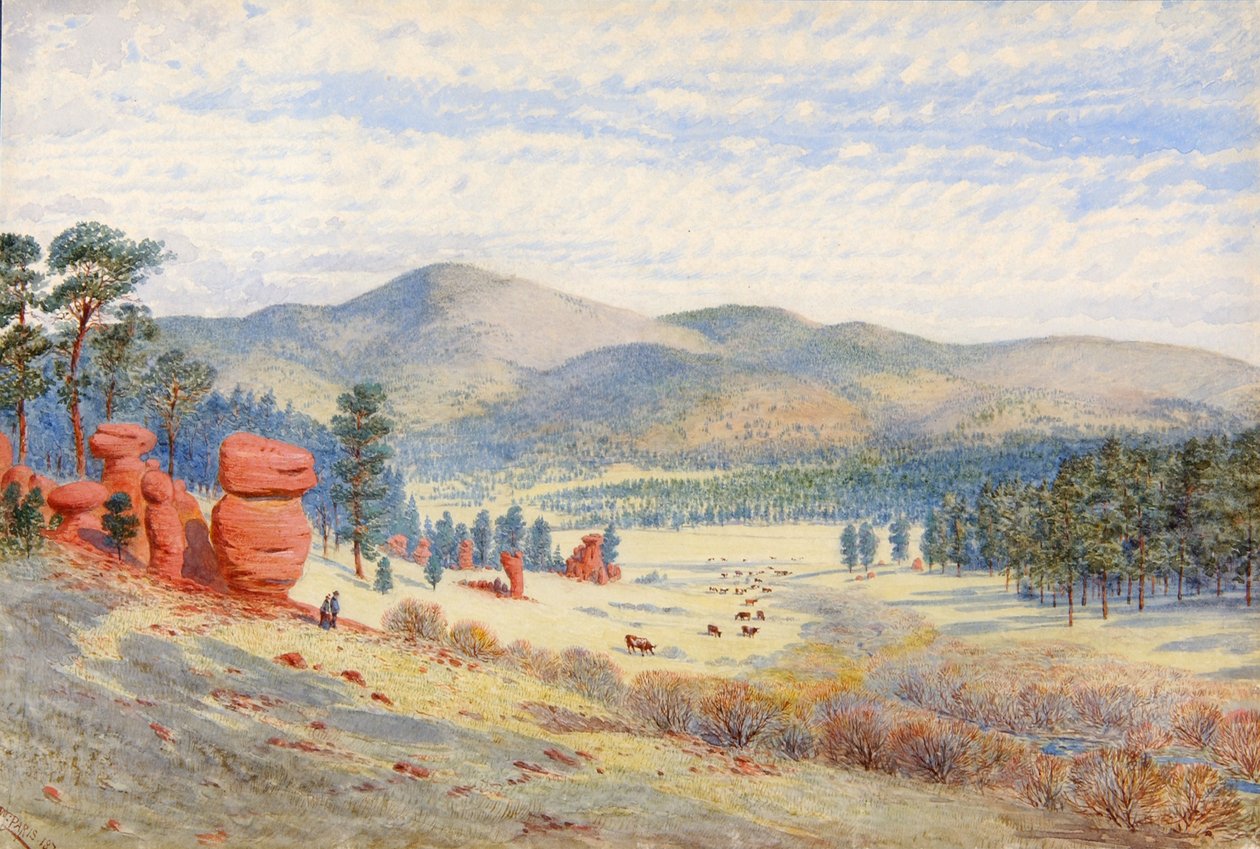 In Monument Park, Colorado by Walter Paris