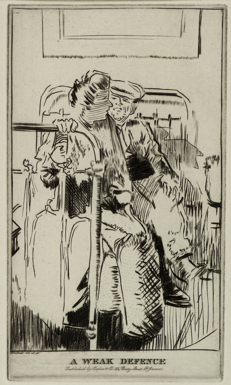 A Weak Defence by Walter Richard Sickert