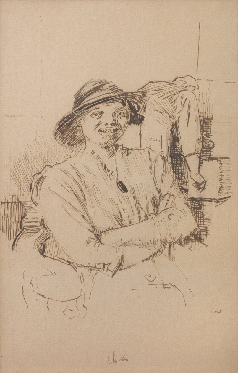 Chicken, c. 1914 by Walter Richard Sickert