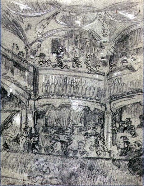 La Gaite Montparnasse by Walter Richard Sickert