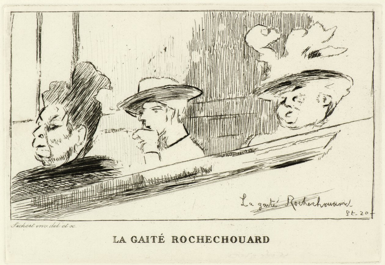 La Gaite Rochechouart by Walter Richard Sickert