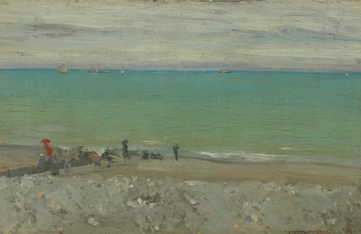 La Plage, Dieppe by Walter Richard Sickert