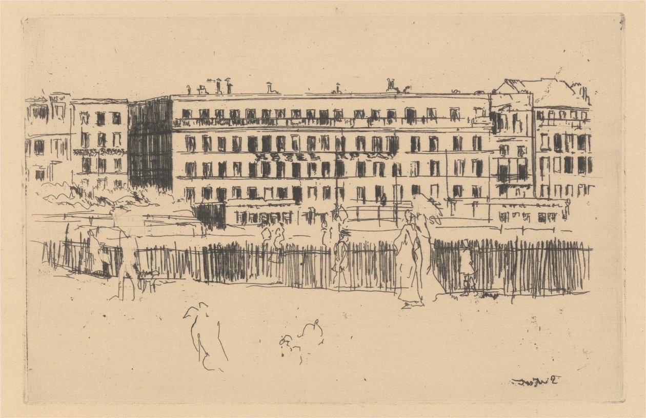 Old Hotel Royal Dieppe by Walter Richard Sickert
