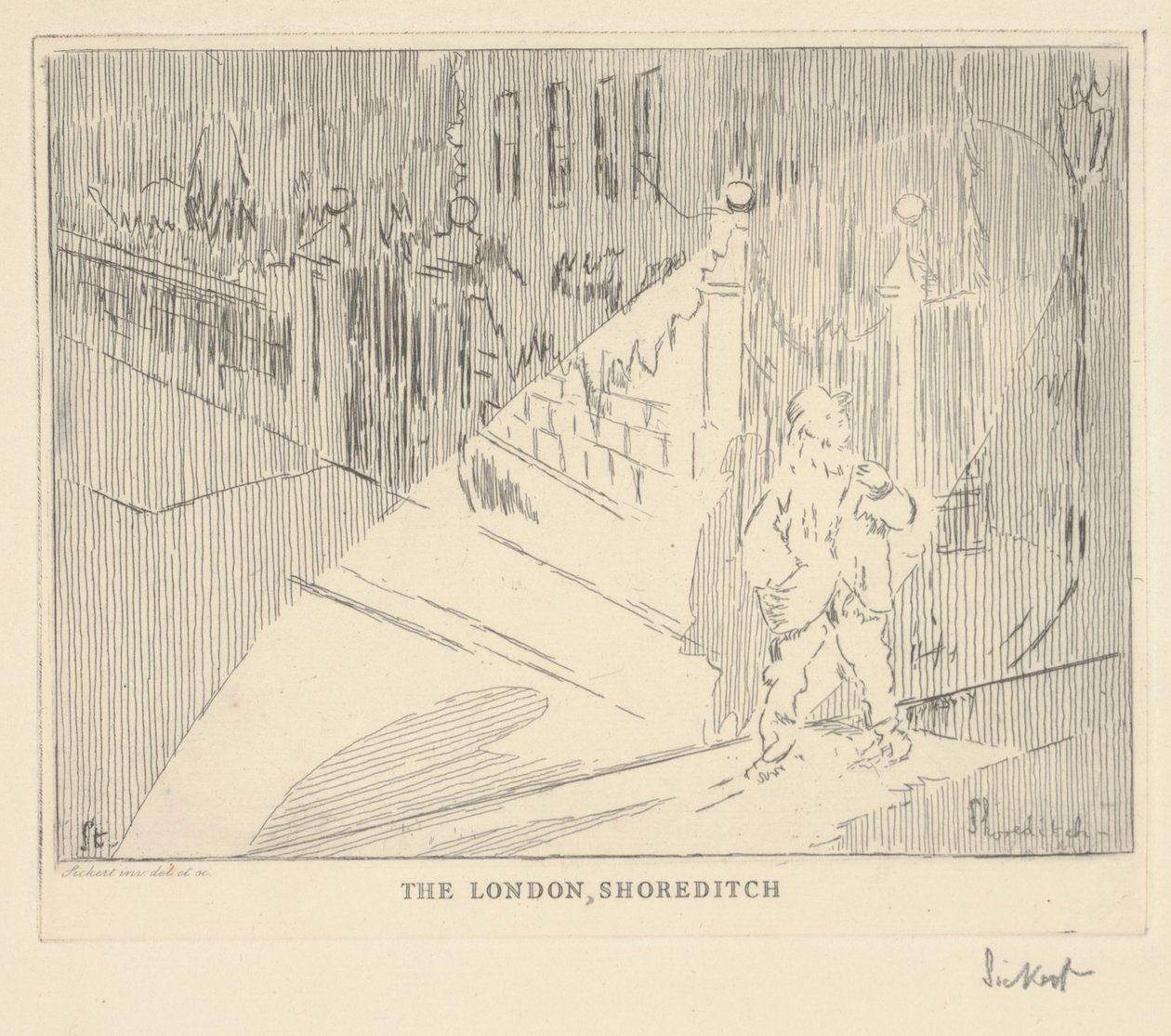 The London Shoreditch by Walter Richard Sickert