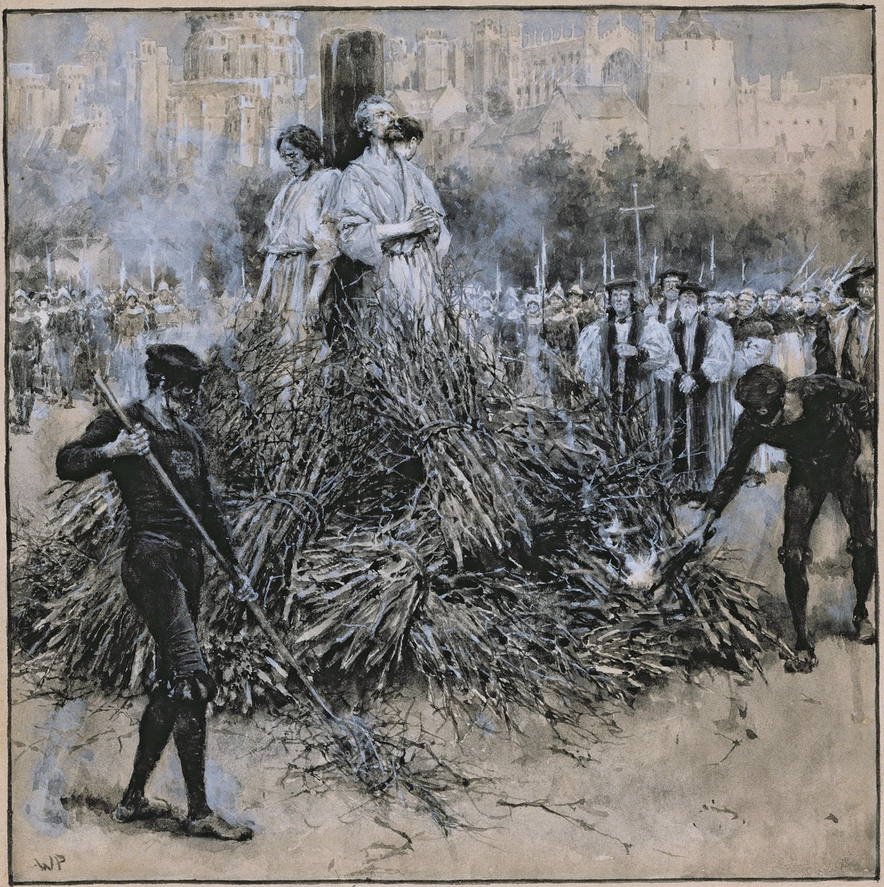 The Martyrdom of Robert Testwood by Walter Stanley Paget