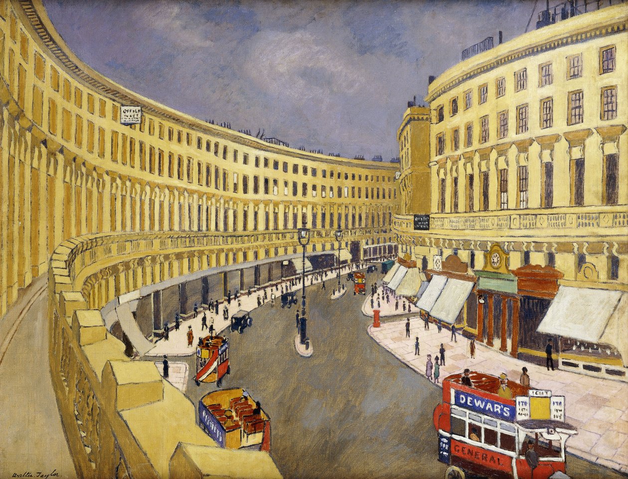 Regent Street, London by Walter Taylor: Buy fine art print