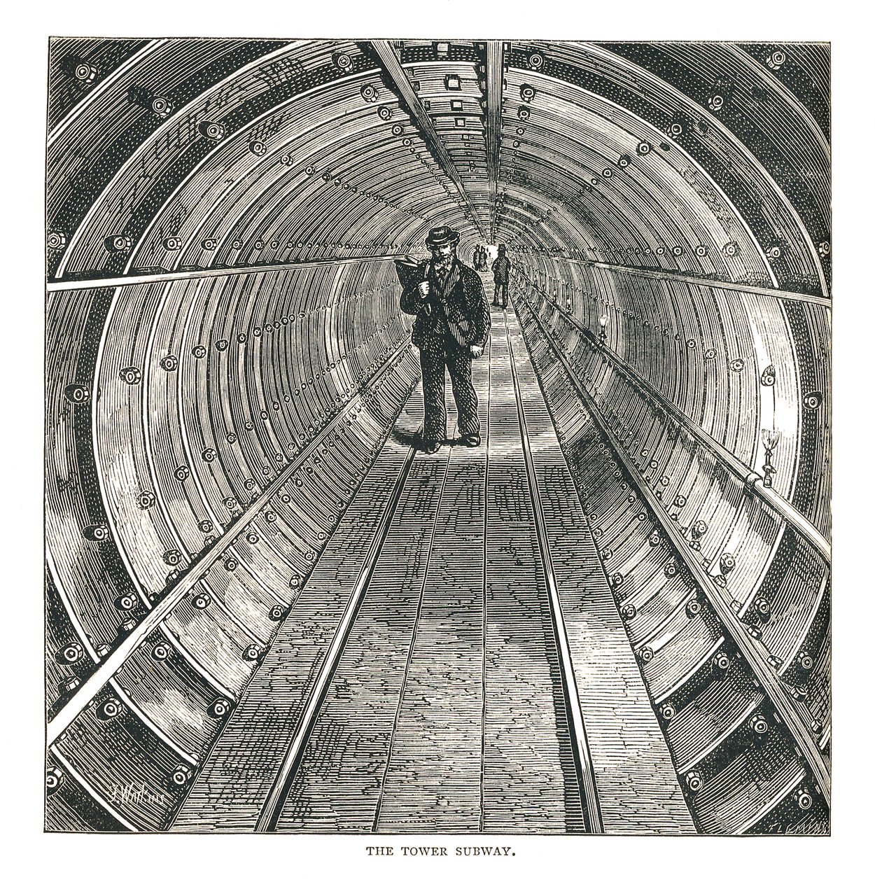 The Tower Tunnel by Walter Thornbury