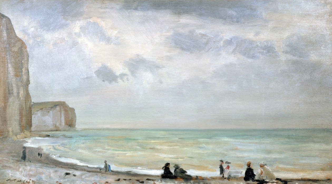 The Beach at Dover by Walter Westley Russell
