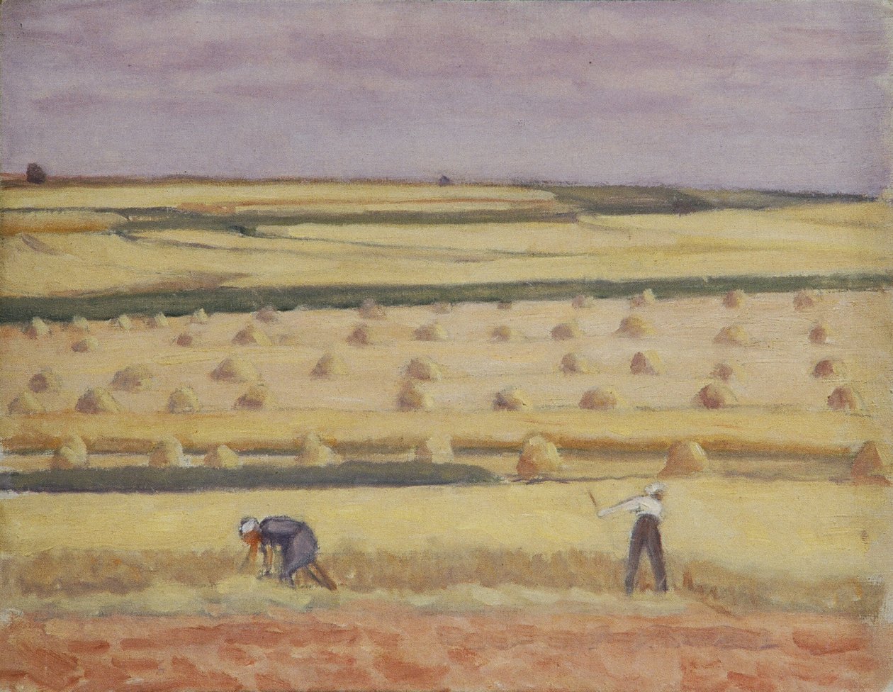 At the Harvest by Walther Gamerith