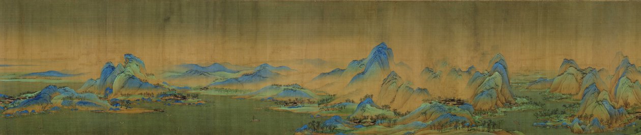 A Thousand Li of Rivers and Mountains by Wang Ximeng