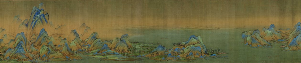 A Thousand Li of Rivers and Mountains by Wang Ximeng