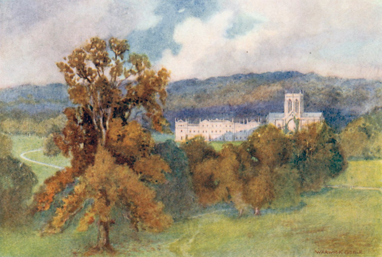 Milton Abbas by Warwick (after) Goble