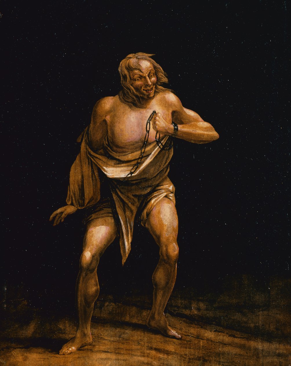 Tragic Figure in Chains, 1800 by Washington Allston
