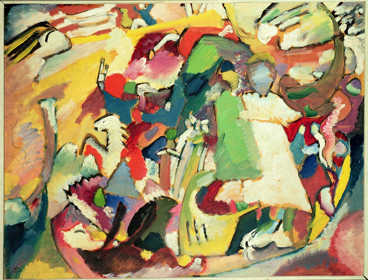 All Saints, No. 1 by Wassily Kandinsky