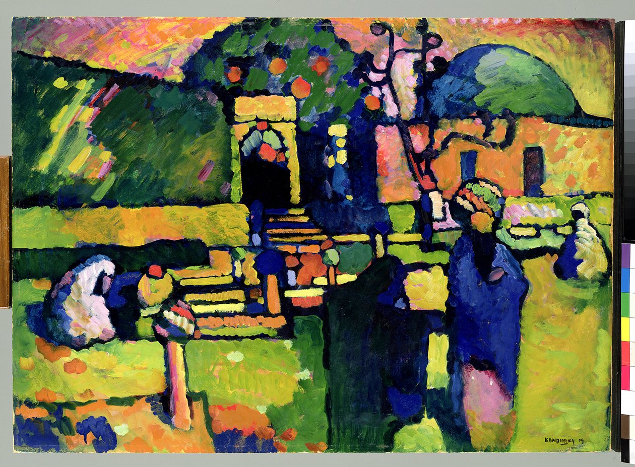 Arabian Graveyard by Wassily Kandinsky