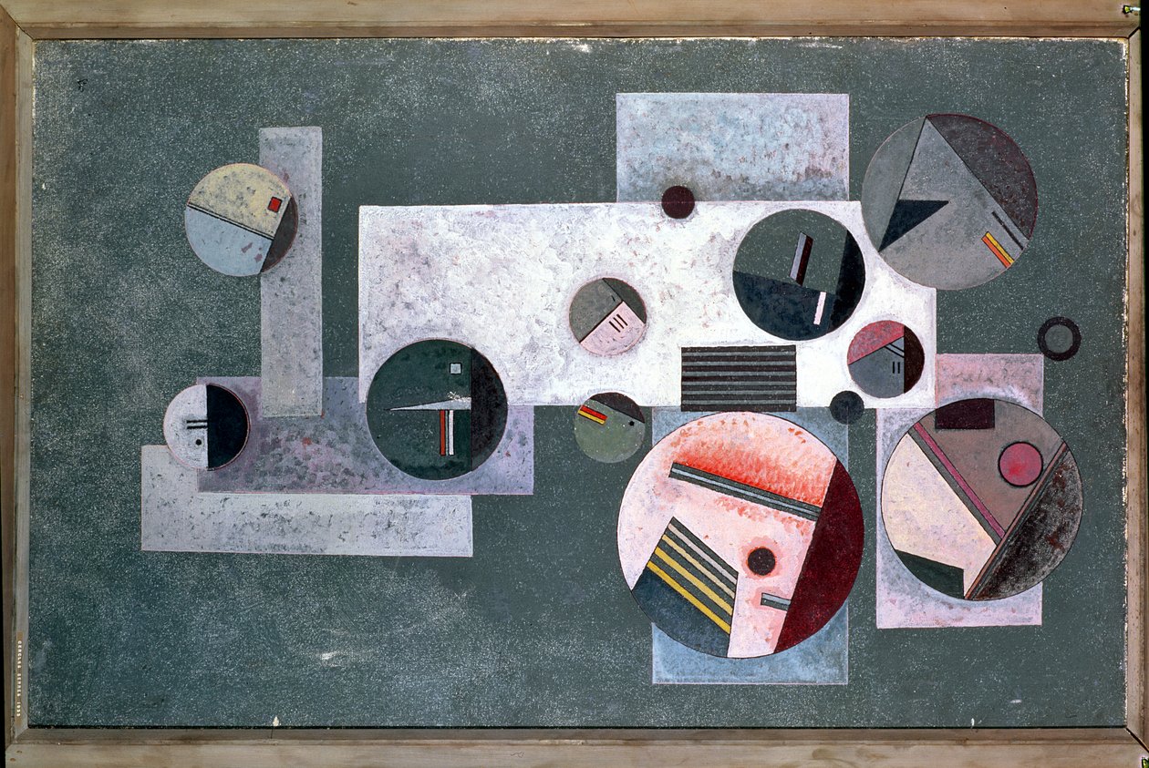 Closed Circles, 1933 by Wassily Kandinsky