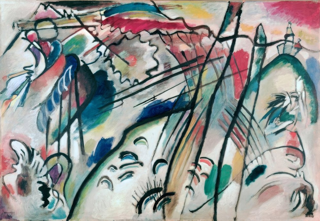 Improvisation 28 by Wassily Kandinsky