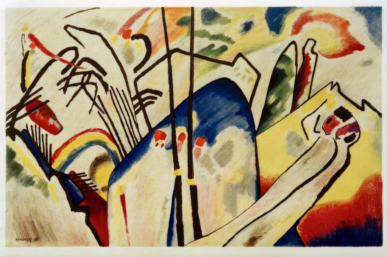 Composition IV by Wassily Kandinsky