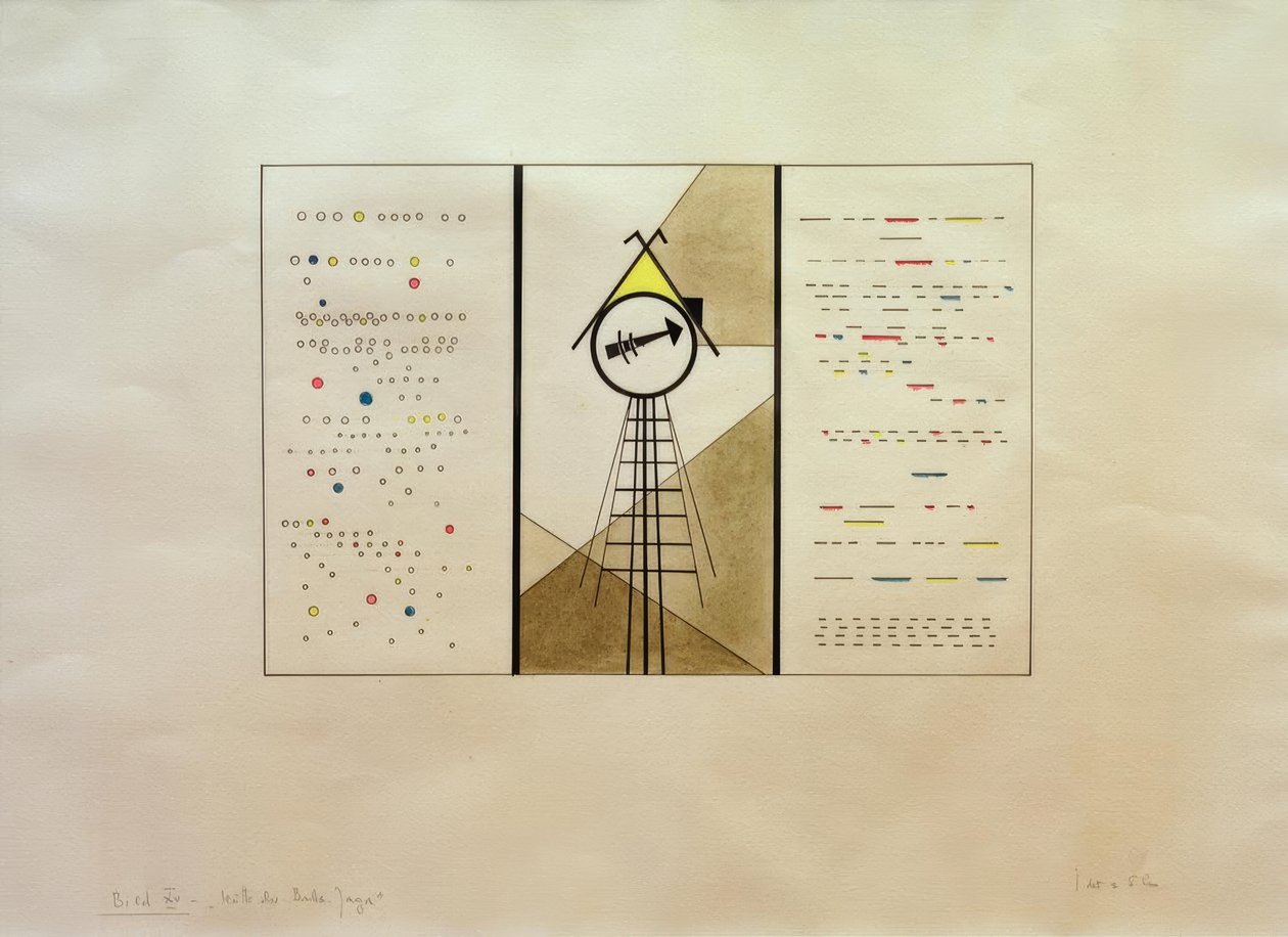 Pictures at an Exhibition, Picture XV: The Hut of Baba Yaga by Wassily Kandinsky