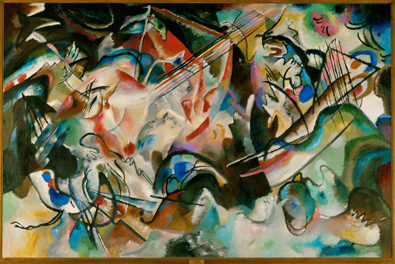 Composition Number 6 by Wassily Kandinsky
