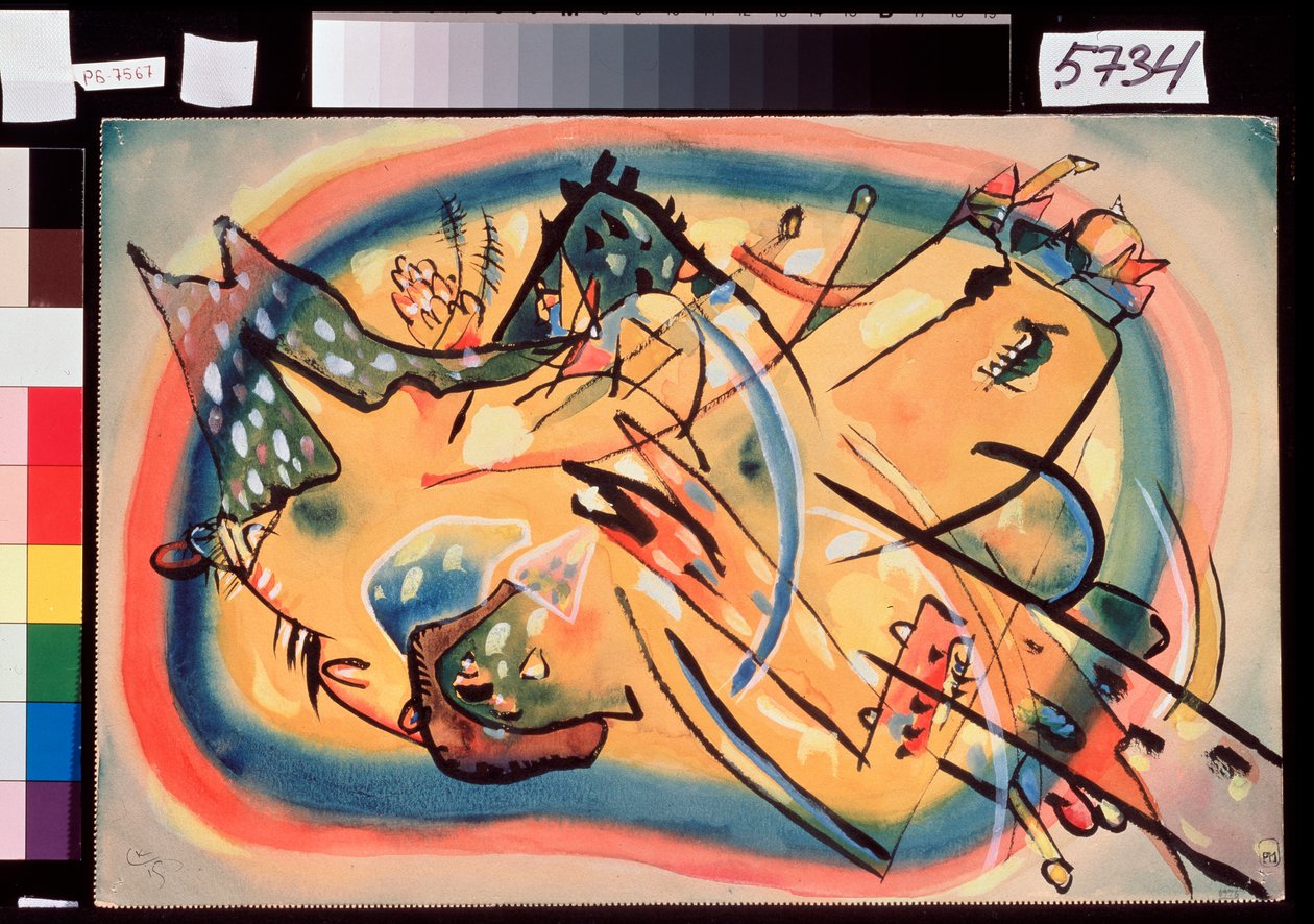 Composition, Landscape by Wassily Kandinsky