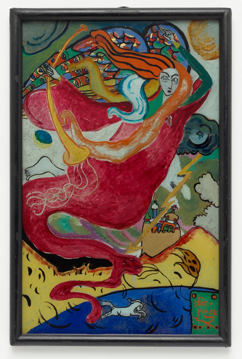The Holy Gabriel by Wassily Kandinsky